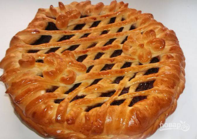 Пирог с яблочным повидлом пошаговый рецепт с фото