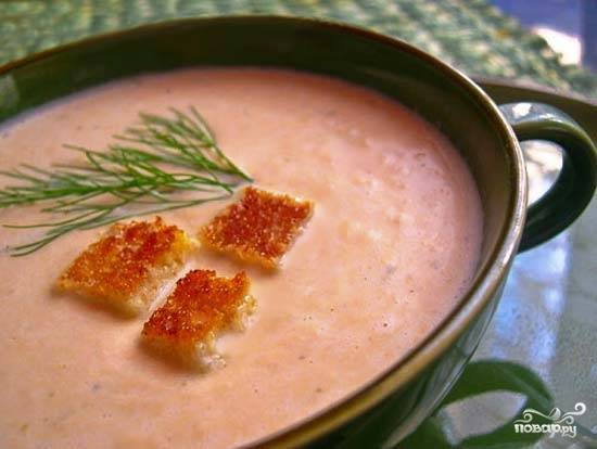 Крем-суп из лосося – пошаговый рецепт приготовления с фото