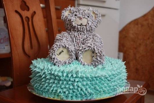 Торт с мишками Тедди