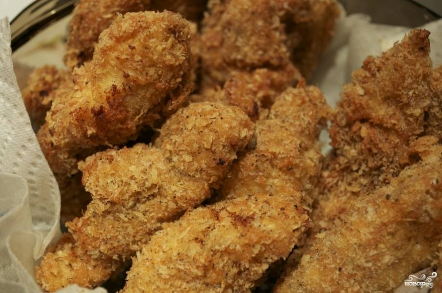 Куриные наггетсы - Пошаговый рецепт с фото. Вторые блюда. Блюда из курицы