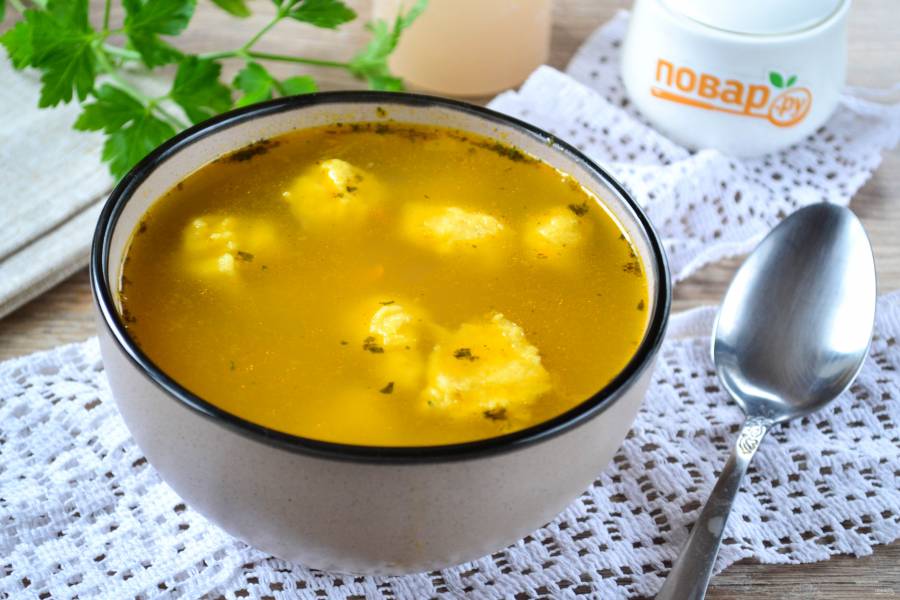Суп-затирка: старинный славянский рецепт