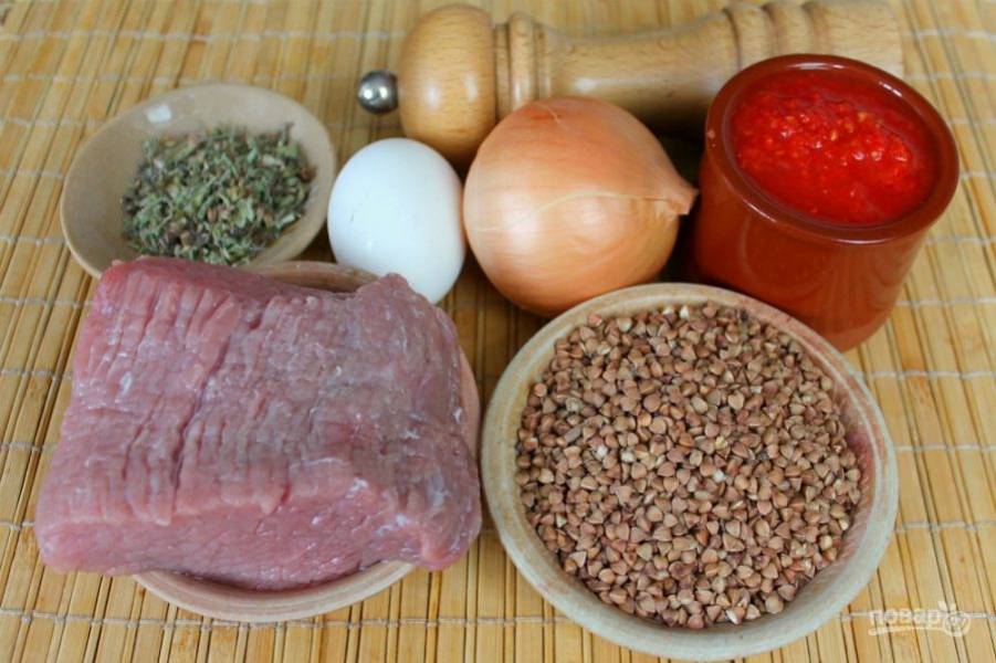 Как сделать гречаники с фаршем в томатном соусе по пошаговому рецепту с фото