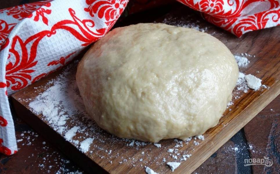 Быстрое тесто для пирожков на ряженке (без дрожжей)