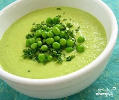 Рецепт Суп из зеленого горошка и окорока