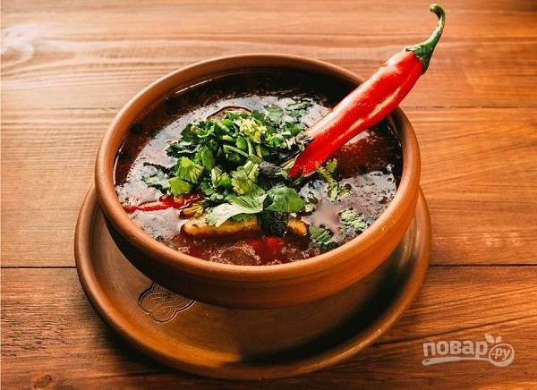 Суп Харчо с томатной пастой | Рецепты на каждый день | Дзен