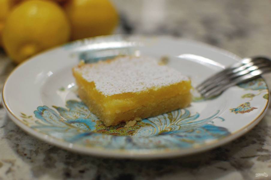 Очень лимонный пирог