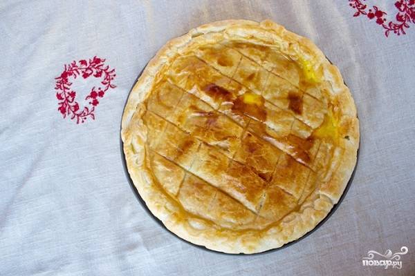 Греческий пирог из слоеного теста » Вкусно и просто. Кулинарные рецепты с фото и видео