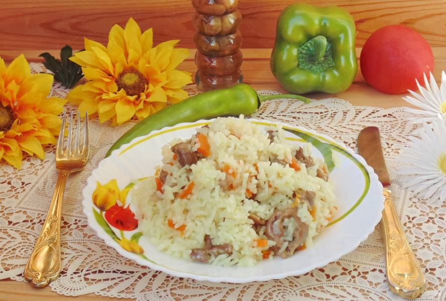 Рис с куриными желудками - пошаговый рецепт с фото на garant-artem.ru