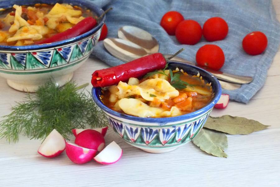 Народные рецепты: готовим узбекский суп мампар