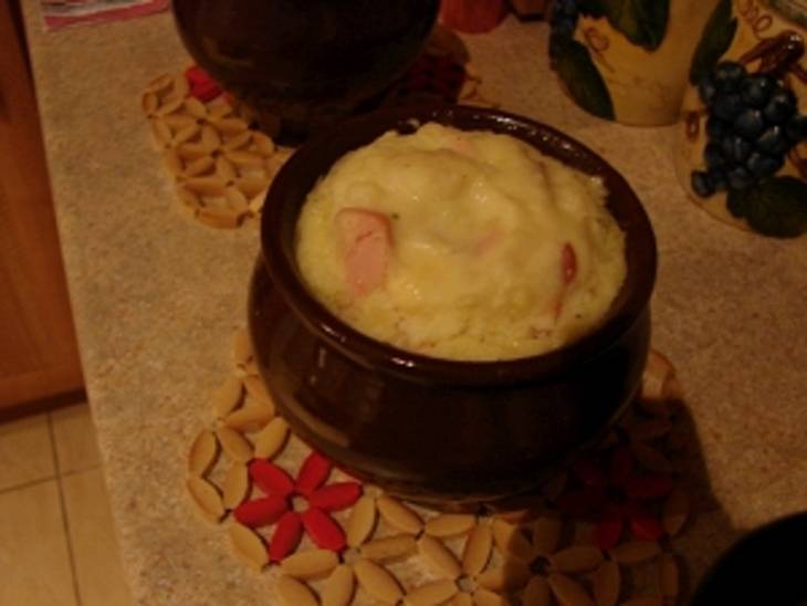 Запеченное картофельное пюре в духовке
