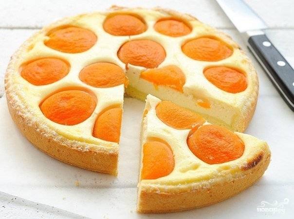 Быстрый пирог с консервированными абрикосами - пошаговый рецепт с фото на Готовим дома