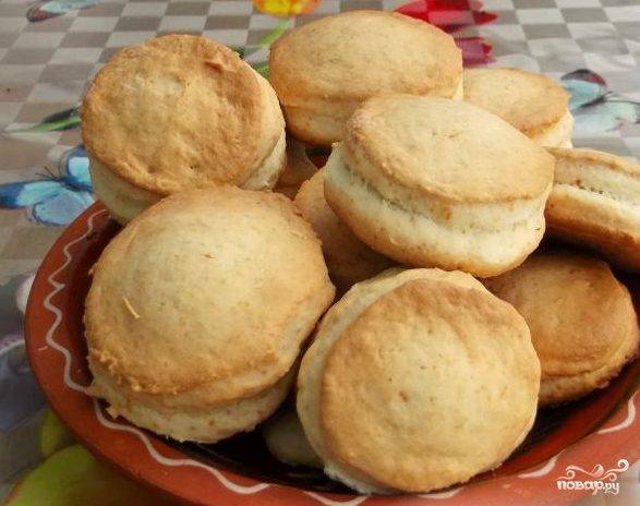 Печенье на сметане на скорую руку — рецепт с фото пошагово