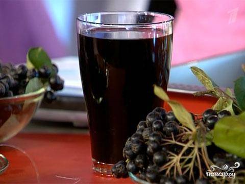 Компот из рябины