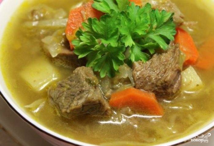 Суп с говядиной и картошкой – пошаговый рецепт приготовления с фото