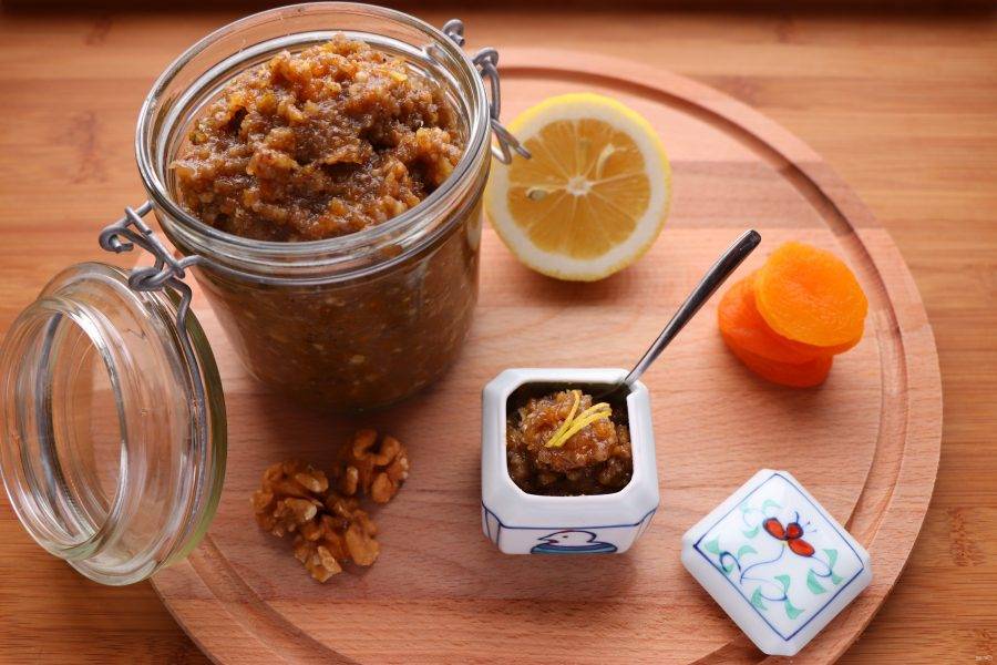 Мед, орехи, лимон, курага и чернослив для иммунитета: польза, рецепты, отзывы