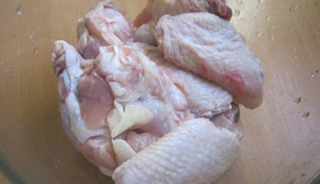 Куриные крылышки в духовке - рецепт с фото