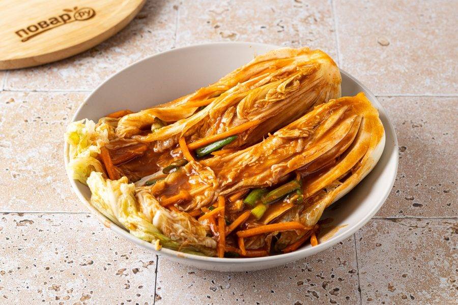 Пекинская капуста по корейски рецепт в домашних условиях быстрая с морковью