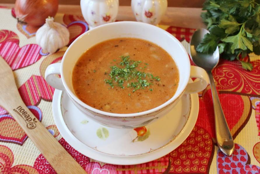 Рецепт турецкого супа из красной чечевицы и суп из красной чечевицы