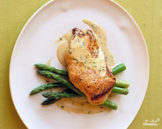 Курица, запеченная с картофелем и сметаной в рукаве – пошаговый рецепт приготовления с фото