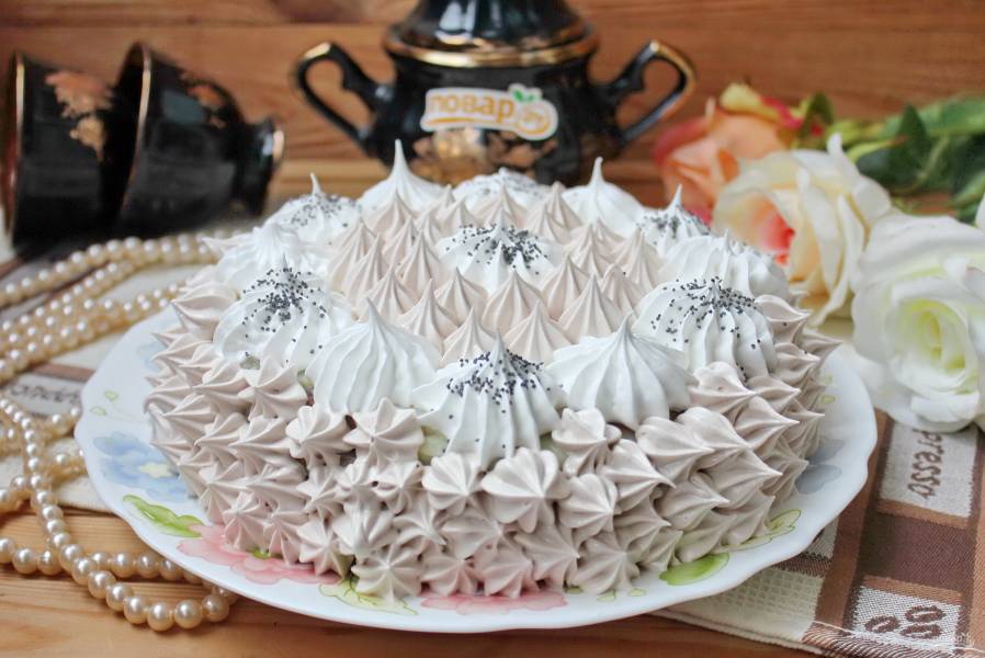 Бисквитный торт крем-брюле - рецепт автора Вероника