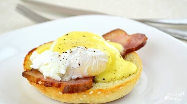 Яйца по-бенедиктински рецепт – Американская кухня: Закуски. «Еда»