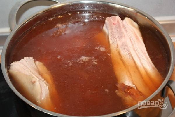 Как засолить свиную грудинку в домашних условиях вкусно