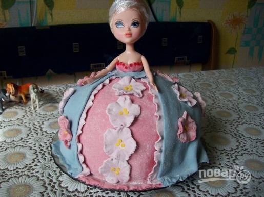 Торт Кукла Барби — пошаговый рецепт с фото в домашних условиях