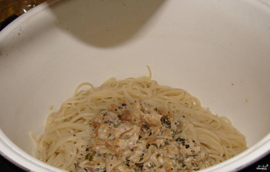 Сливочный соус для спагетти: пошаговый рецепт, простой и быстрый от Марины Выходцевой