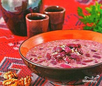 Армянский фасолевый суп