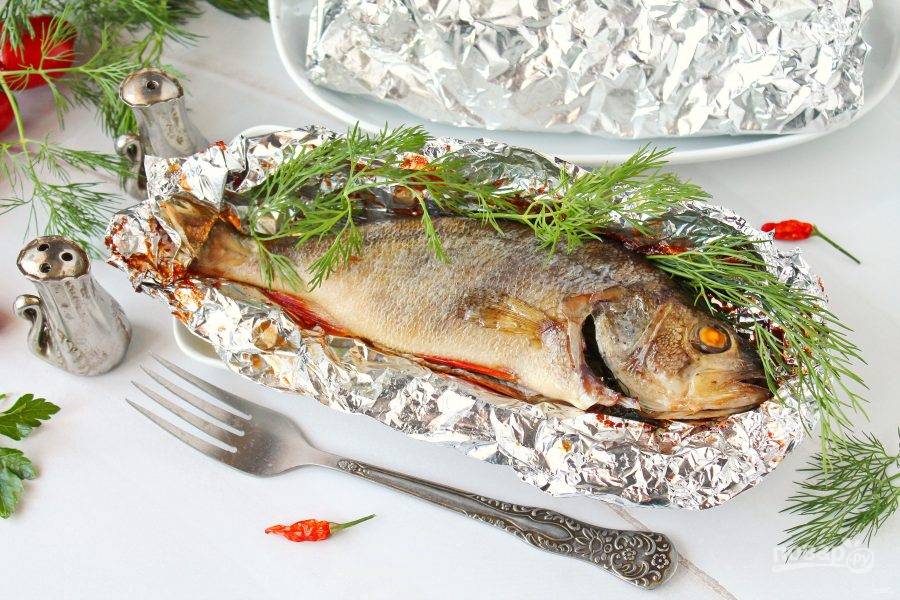 Рыба в фольге – Рецепты рыбы в фольге. Как приготовить рыбу в фольге