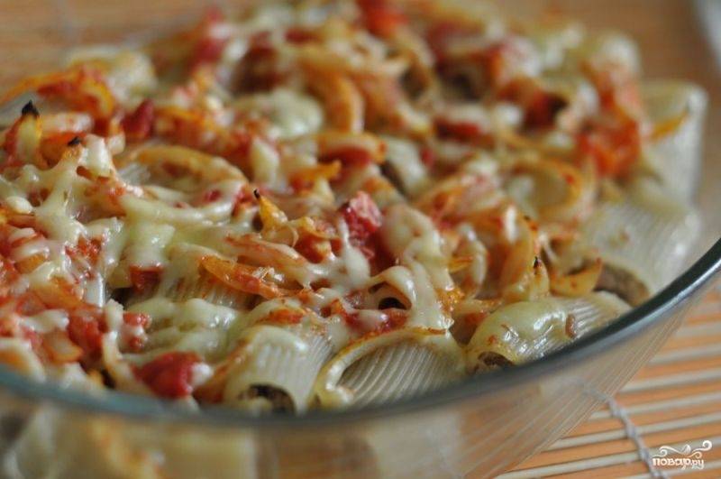Фаршированные макароны на сковороде - пошаговый рецепт с фото на конференц-зал-самара.рф