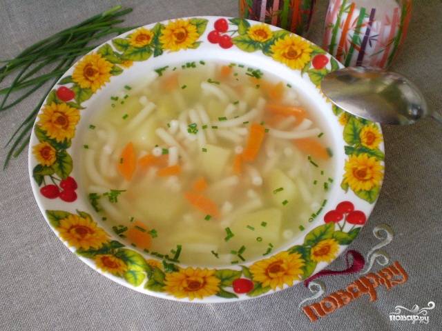 Простой вкусный суп из фасоли