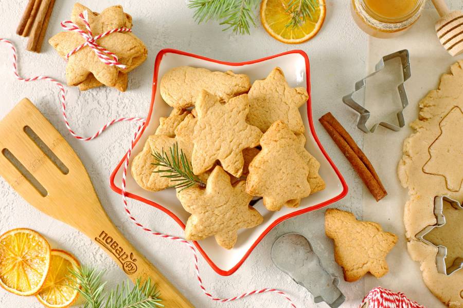Как приготовить новогоднее печенье ✨ 5 простых рецептов шаг за шагом