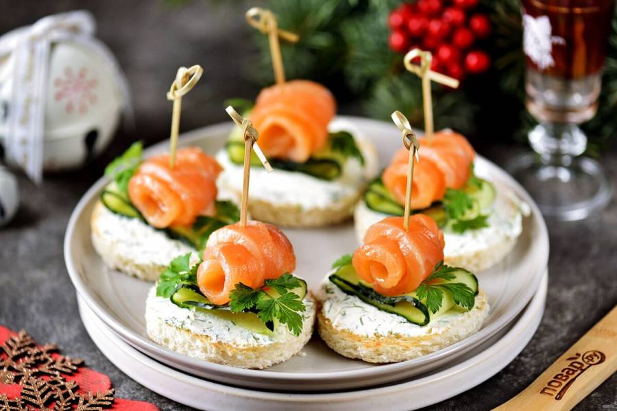 Бутерброды Новогодние