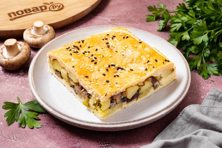 Пироги с грибами