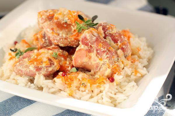 Кролик с рисом