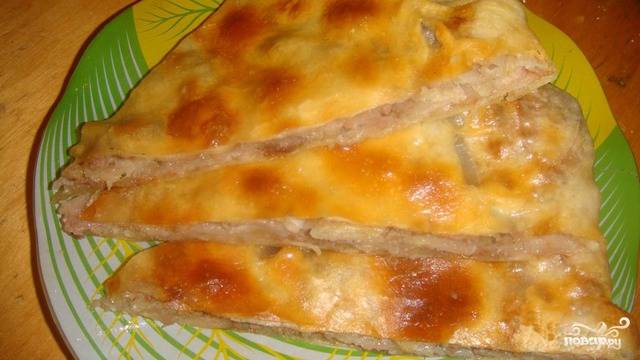 Дагестанские лепешки чуду с мясом и картошкой