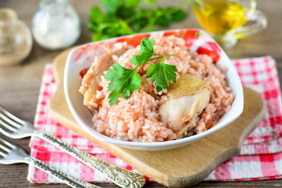 Рис с курицей в рукаве - пошаговый рецепт с фото на gkhyarovoe.ru