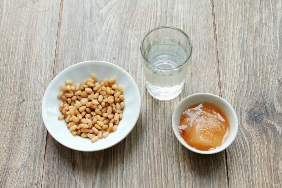 Рецепт настойки на кедровых орешках