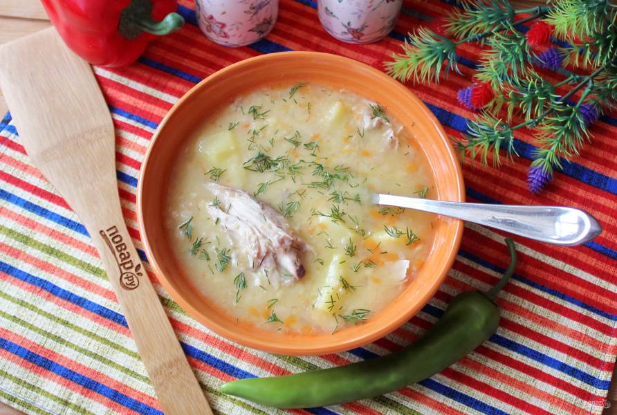 Гороховый суп с индейкой - пошаговый рецепт с фото на sunnyhair.ru