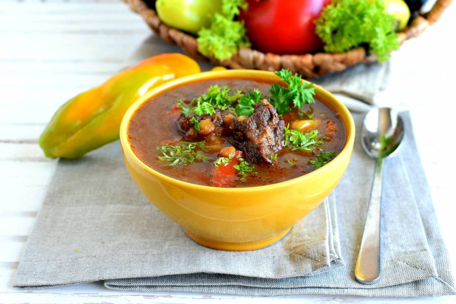 Суп с чечевицей и говядиной — рецепт с фото пошагово