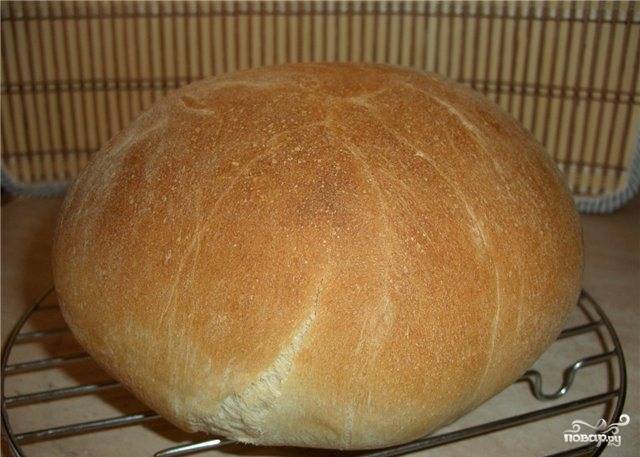 Хлеб в духовке без дрожжей