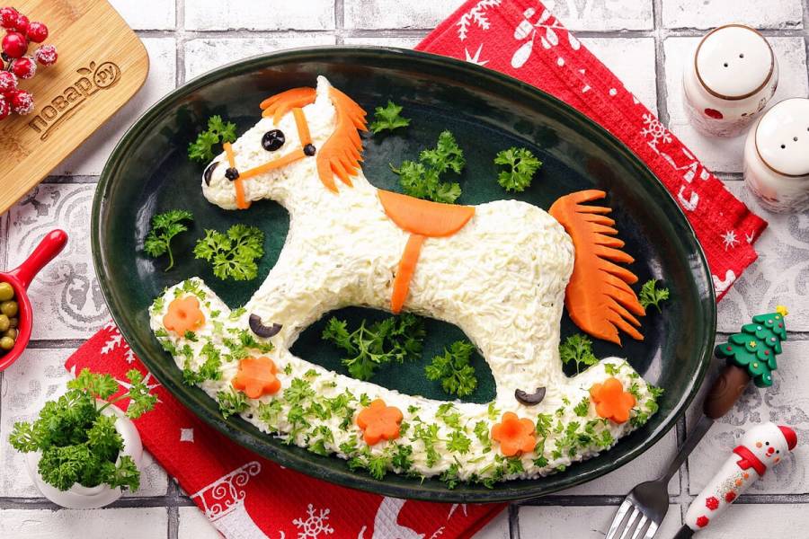 Блюда на год Лошади