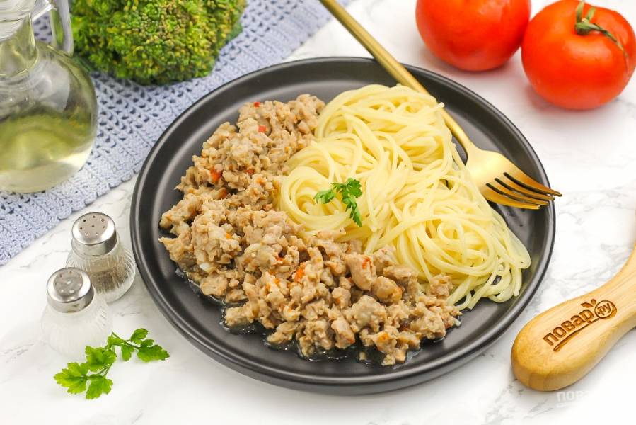 Фарш в микроволновке