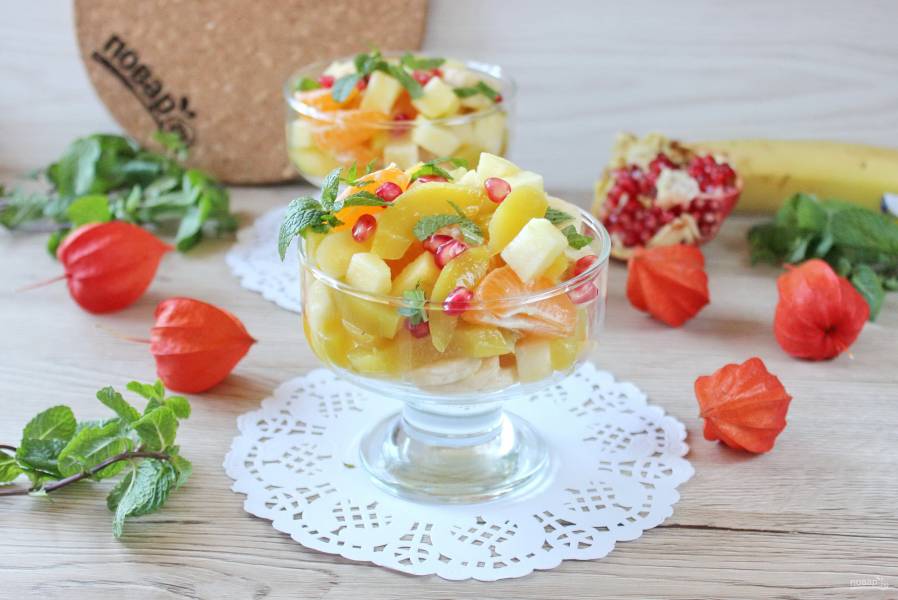 Фруктовый салат для детей на день рождение – 13 рецептов