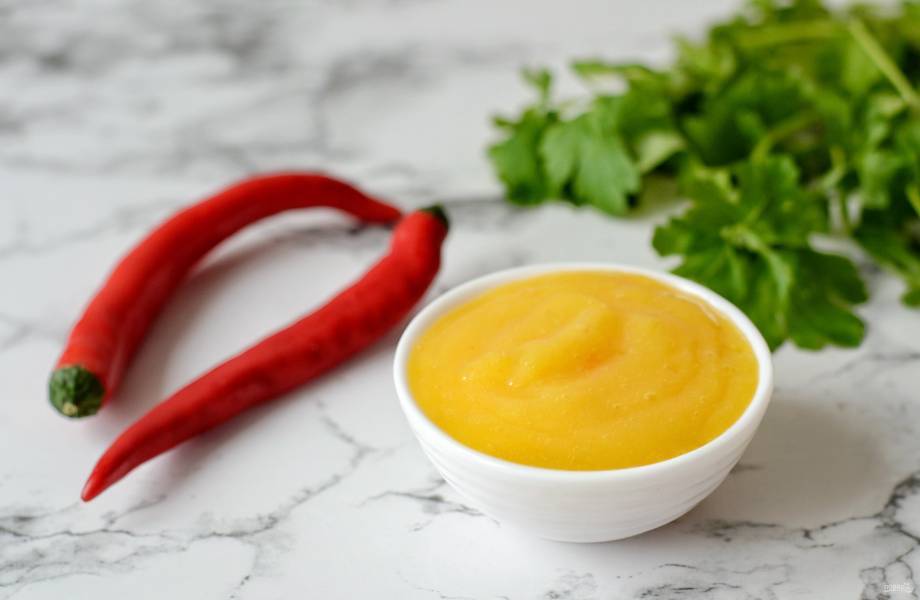 Spicy mango sauce - step-by-step recipe with photos on Povar.ru
