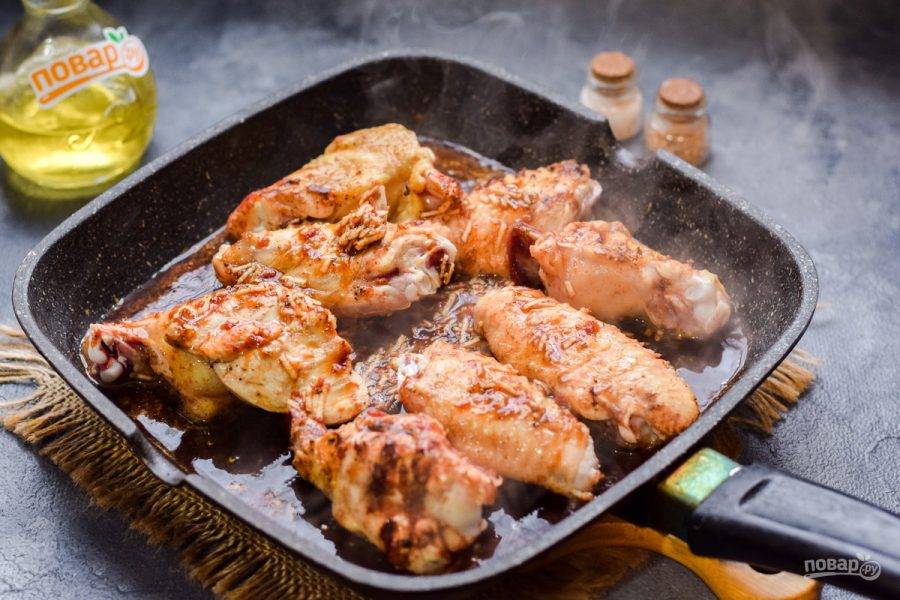 Простой рецепт жареной курицы