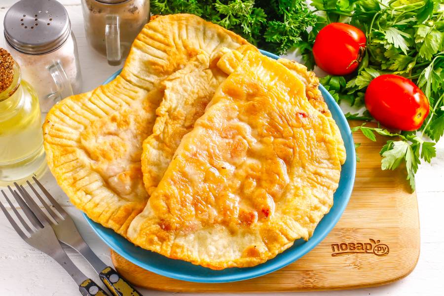 Татарские чебуреки с помидорами – пошаговый рецепт приготовления с фото
