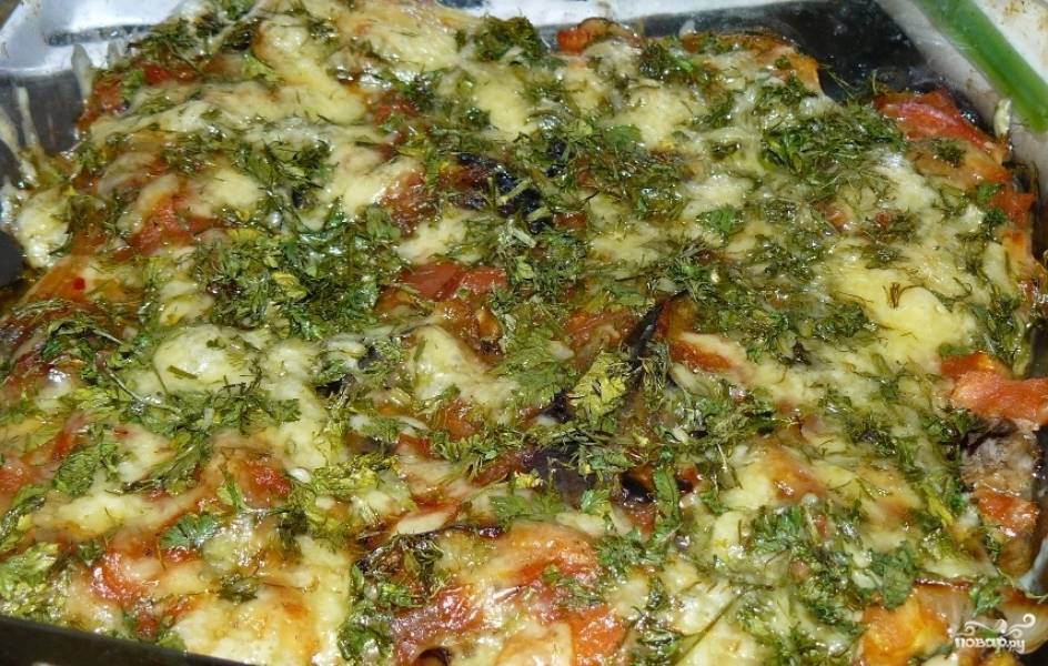 Говядина с баклажанами и помидорами — рецепт с фото пошагово