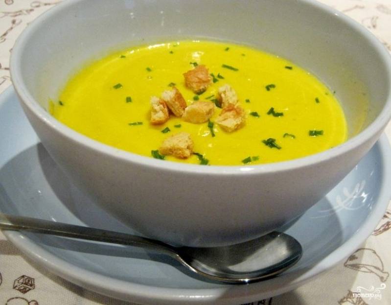 Супы с кабачком и тыквой